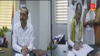 సిద్దిపేట జిల్లా కలెక్టర్ గా పదవి బాధ్యలు చేపట్టిన ప్రశాంత్ జీవన్ పాటిల్