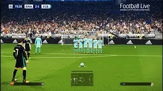 ПЕС 2018 | Реал Мадрид против Барселоны | CR7 Гол со штрафного удара | Эль Класико | Финал Лиги ч...