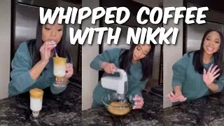 Nikki Hall Dalgona Whipped Coffee