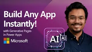 Build Custom UI Instantly with Generative Pages in Power Apps!