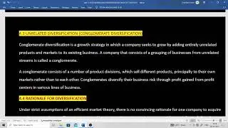 MMPC-17/ UNIT-4/ Integration and Diversification Growth Strategies
