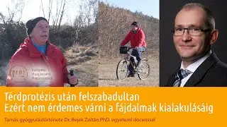 Schnierer Tamás térdprotézis műtéte Dr. Bejek Zoltánnal