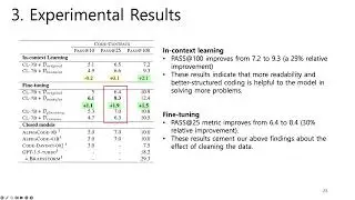 43. LLM-Assisted Code Cleaning For Training Accurate Code Generatorss (ICLR 2024) 리뷰