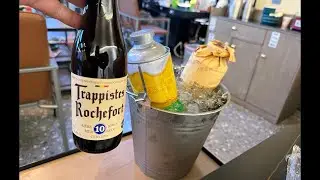 開始了 beer night 歡迎香港兩位重磅嘉賓