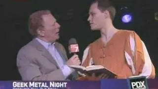 The Metal Shakespeare Company on KGW's Live at 7