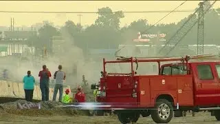 Crews demolish Bird Creek bridge near Owasso