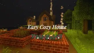 Easy Cozy House tutorial - Minecraft PE 