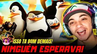 Pinguins de Madagascar -  SORRIAM E ACENEM - Vitch Feat. Papyrus - Raphyx - Jefte [REACT]