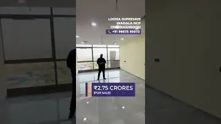 Office for Sale / Lease at Lodha Supremus #NCP #centralproperties #lodha #wadala #office