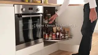 D Carousel for Kitchen Corner, SMART MODULAR KITCHEN