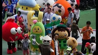 【カオス！】横浜市マスコットレース！ #港北区 #鶴見区 #yokohama #ゆるキャラ #横浜市