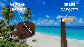 Hang 11 Surfboard Wall Mount Leather (Brown) &ndash; Product Overview