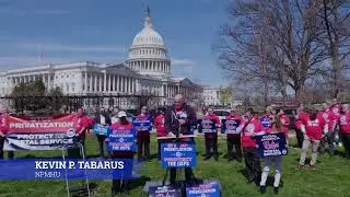 NRLCA Capitol Hill Rally #9: NPMHU Secretary-Treasurer Kevin Tabarus