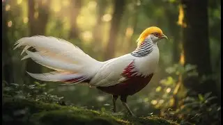 World's Most Beautiful Bird 🌿 Rare Golden Pheasant Dance + 8K Nature Sounds [Brain Massage 2026]