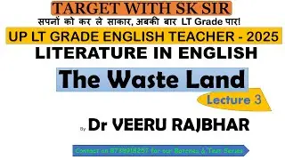 THE WASTE LAND PART 3 by Dr  Veeru Rajbhar