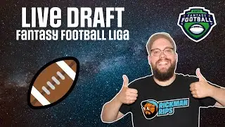 LIVE DRAFT 🏈 Rickman Rips Football Liga [ESPN Fantasy League]