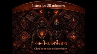 Close Your Eyes and Surrender |कालभैरवाय |  Deep Cosmic Meditation