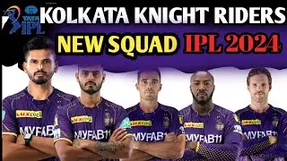 IPL 2024 | Kolkata Knight Riders Squad | KKR Team Squad Ipl 2024 | Ipl 2024 Kkr Squad | KKR ipl 2024