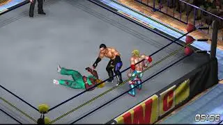 Demo Match:  HalfDek vs. Ryan Phoenix (of Phoenix Ryzing) vs. Ramone Giles [Triple Threat]