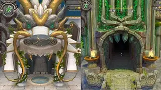 Temple Run 2 Enchanted Palace Vs Chinese Temple Run 2 Sky Dome Map