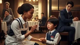 &ldquo;Marry Me,&rdquo; Little Boy Says&hellip; The Black Waitress Accepts Jokingly, Unaware His Dad Is Korea&rsquo;s Richest