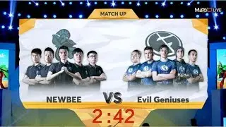 NewBee vs EG - MDL 2016 Autumn Grand Final - Game 1