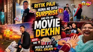 Ajj gye ritik pji huna nal movie dekhn ||❤️🎬🍿@Love_pb_29-i