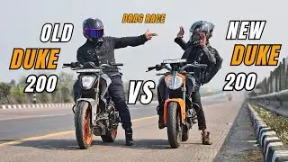 2025 Ktm DUKE 200 vs Old Ktm DUKE 200 Drag Race | Which is Best?