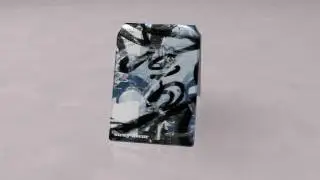 Black and Blue Oyster Card Holder / Wallet - Stray Decor
