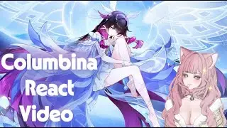 Columbina (Genshin) Trailer Reaction: The Hydro Moon Goddess .:・°☆.