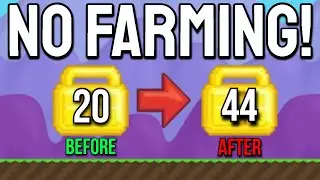 LAZY PROFIT USING ONLY 20 WLS 🤑!!! (NO FARMING!!!) | Growtopia How To Get Rich 2021 | imnoop YT