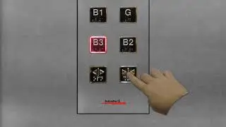 Schindler lift @ South Bay Plaza West, Central BayTown (Office Shuttle Lift)