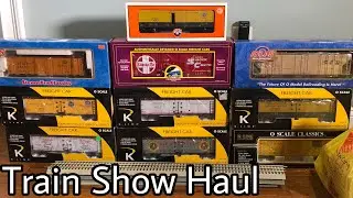 Greenberg Train Show Haul! Unboxing an Abundance of Rolling Stock