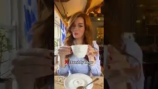HOW TO DRINK COFFEE ELEGANTLY #SHORTS