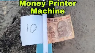 HOW TO MAKE MONEY PRINTER MACHINE IN HOME #moneyprintermachine