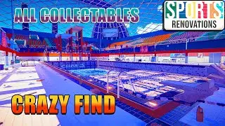 CRAZY FIND: POOL LEVEL COLLECTABLES GUIDE IN SPORTS RENOVATION