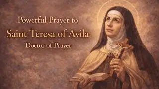 Powerful Prayer to Saint Teresa of Avila -Peace, Courage & Trust in God