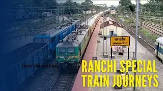 Ranchi Special Fare Summer Special Express 09619 ( Madar Junction To Ranchi Junction ) Jharkhand