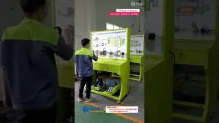 Car charging system training board
