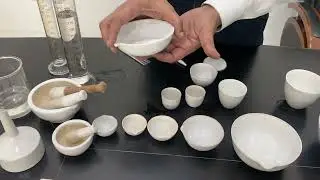 Types of porcelain china dish crucible 35ml-80ml pestle motors Buckner funnel study in Hindi abron