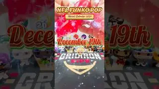 NFL Funko Countdown Calendar DAY 19🎄 #nfl #funkopop