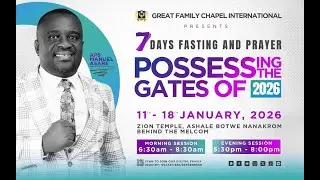POSSESSING THE GATES OF 2026 || DAY 5 EVENING SESSION  ||  15TH JANUARY, 2026 ||