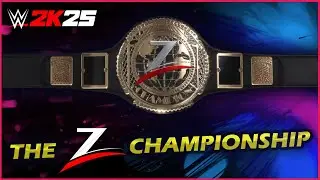 Creating the Zekeism Championship Belt! (WWE 2K25)