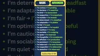 20 More Advanced &ldquo;I&rsquo;m&hellip;&rdquo; Expressions | Native-Level English & IELTS Band 9 #ieltsprepration #ielts