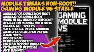 HP LU PATAH&sup2; DAN LAG MODULE TWEAKS NON-ROOT SOLUSINYA!!! || UNLOCK HIGH FPS IN ANDROID!!!