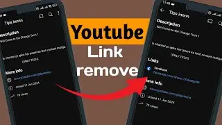 youtube se social media Link kaise remove karen? | Social media links remove