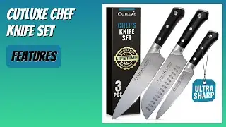 REVIEW (2025): Cutluxe Chef Knife Set. Features