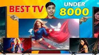 Top 5 Best TVs Under ₹8000 in india January 2022⚡⚡Best TV Under 8K