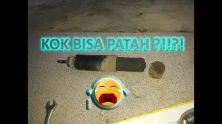 [DIY]Tutorial mengganti shock breaker depan panther kapsul sendiri ⁉️⁉️ [Panther Series]