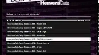 HeavensGate Deep Sessions Episode 055 - Robert Mint